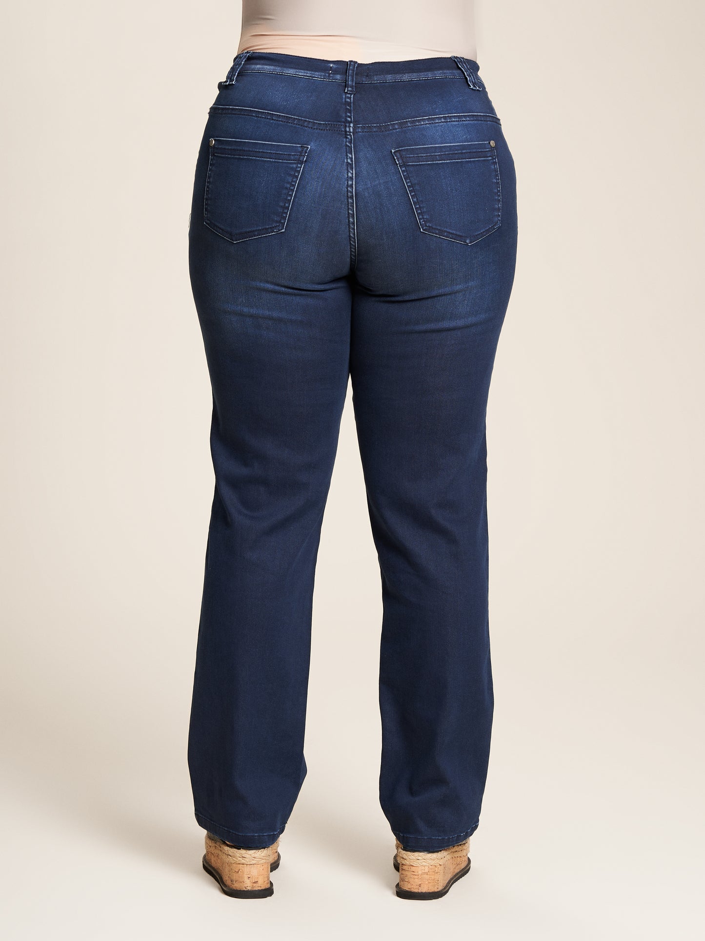 Studio Mørkeblå Denim Jeans fra STUDIO CLOTHING Pants Dark Blue Carmen Length 32"