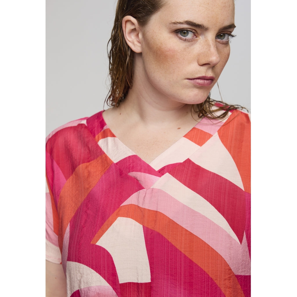 Studio SAgnes dress Dress Orange pink mix