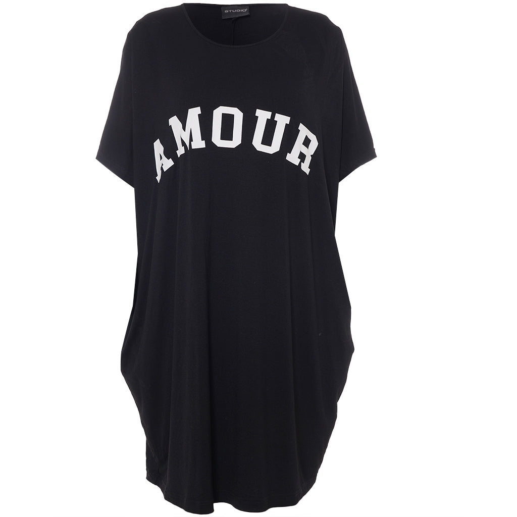 Studio SAne Dress Dress Black with white