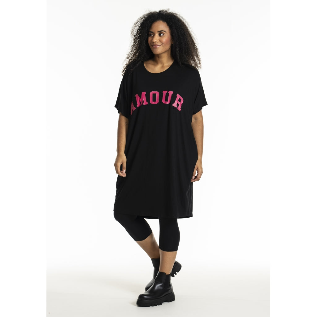 Studio SAne Dress Dress Black with Pink