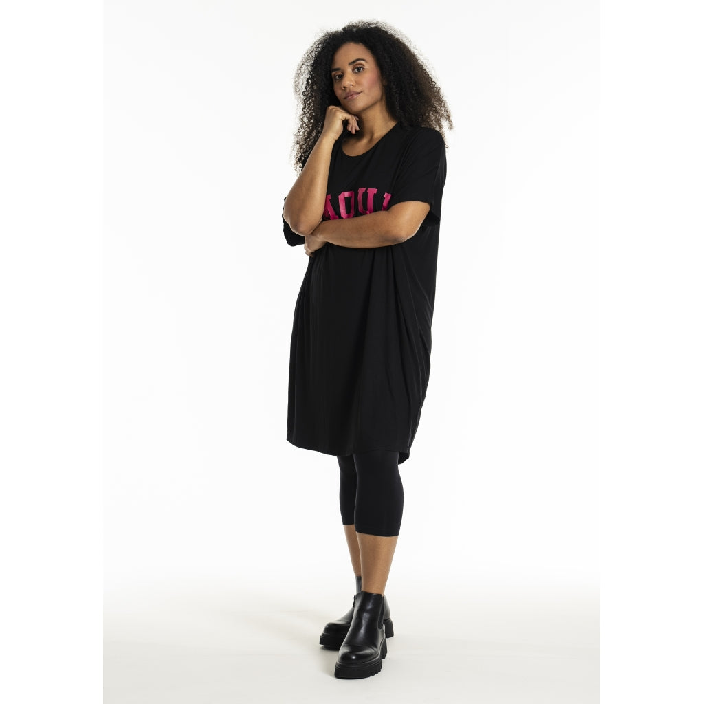 Studio SAne Dress Dress Black with Pink