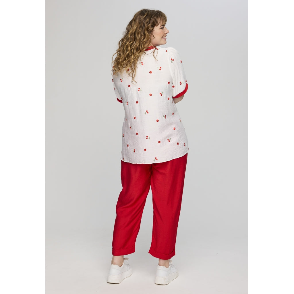 Studio SAriella 7/8 trousers 7/8 Pant Red