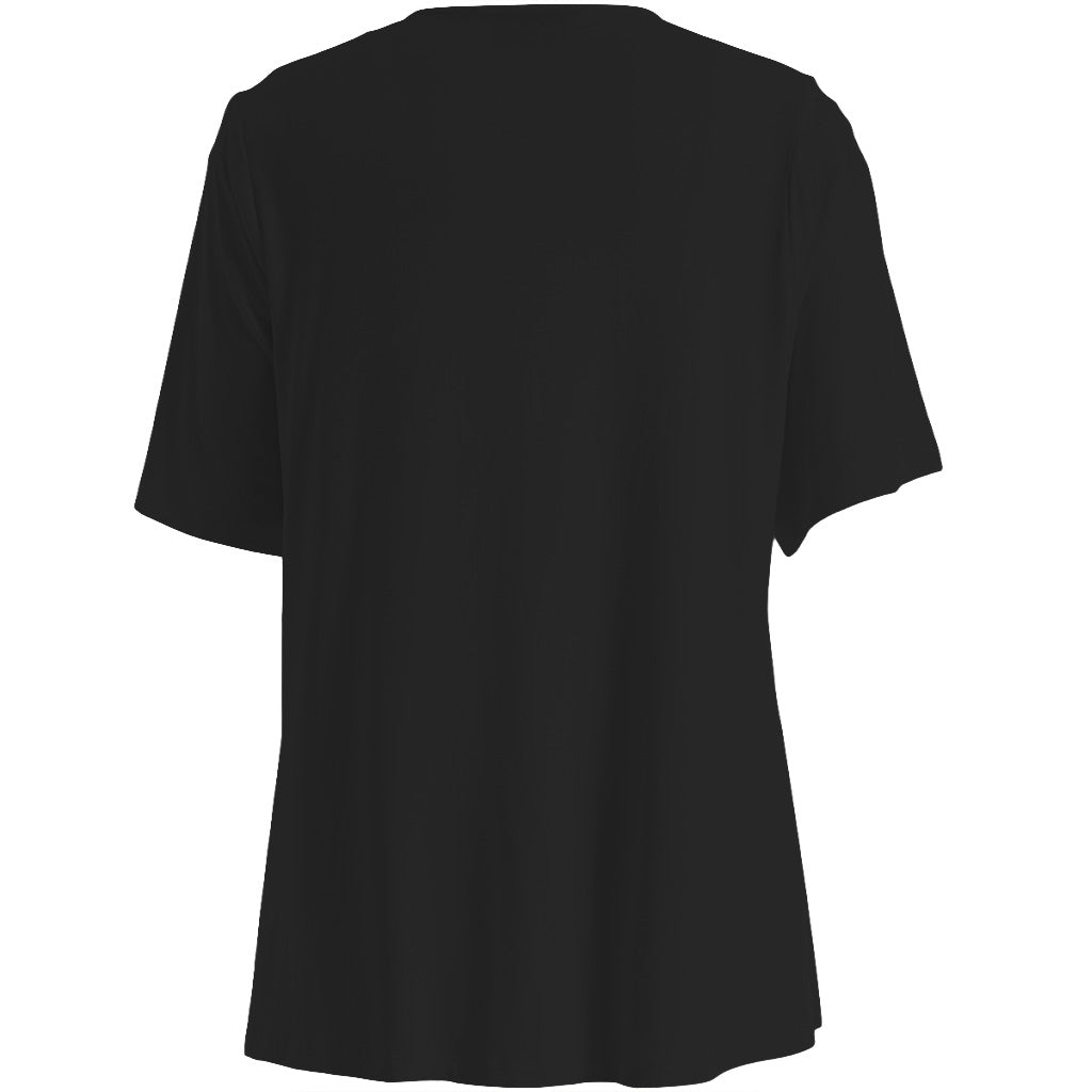 Studio SBella T-Shirt with print T-Shirt Black with rose bike