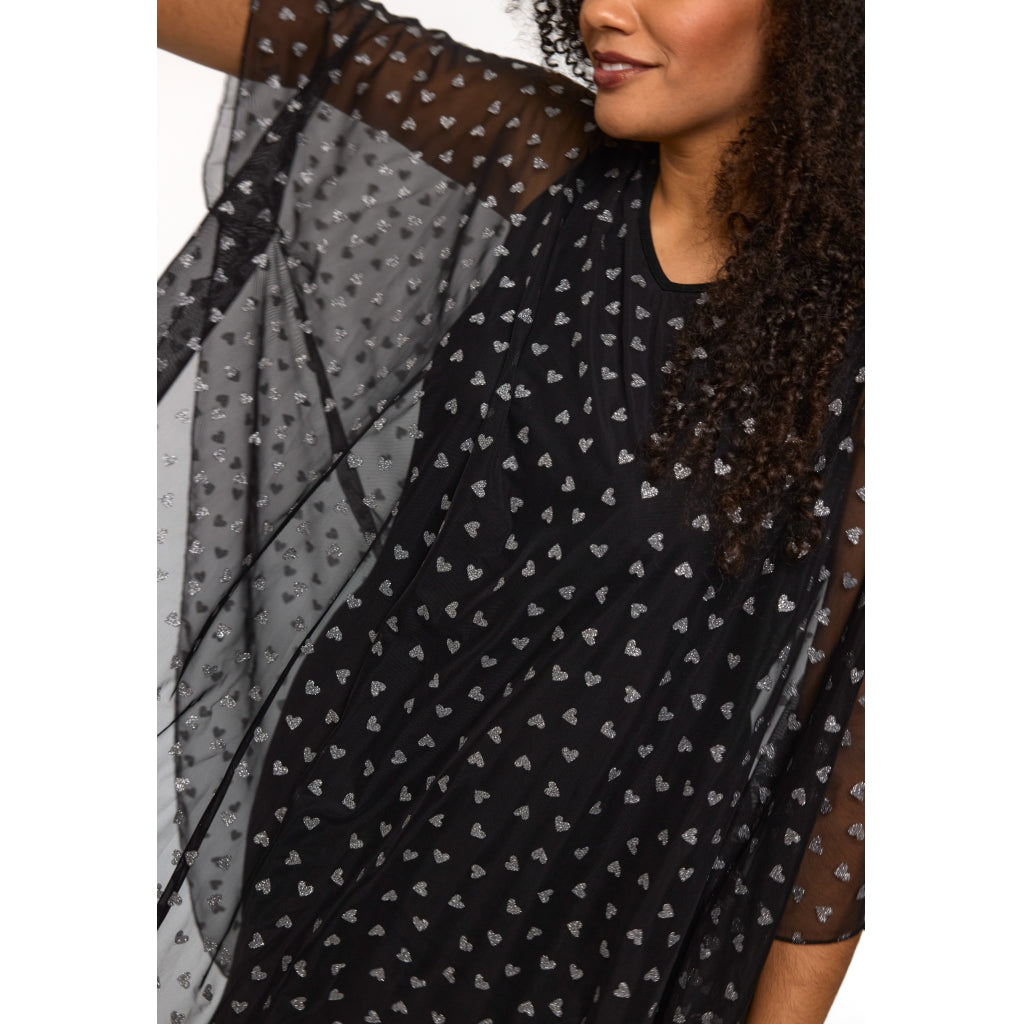 Studio SBianca Dress Dress black with Silver