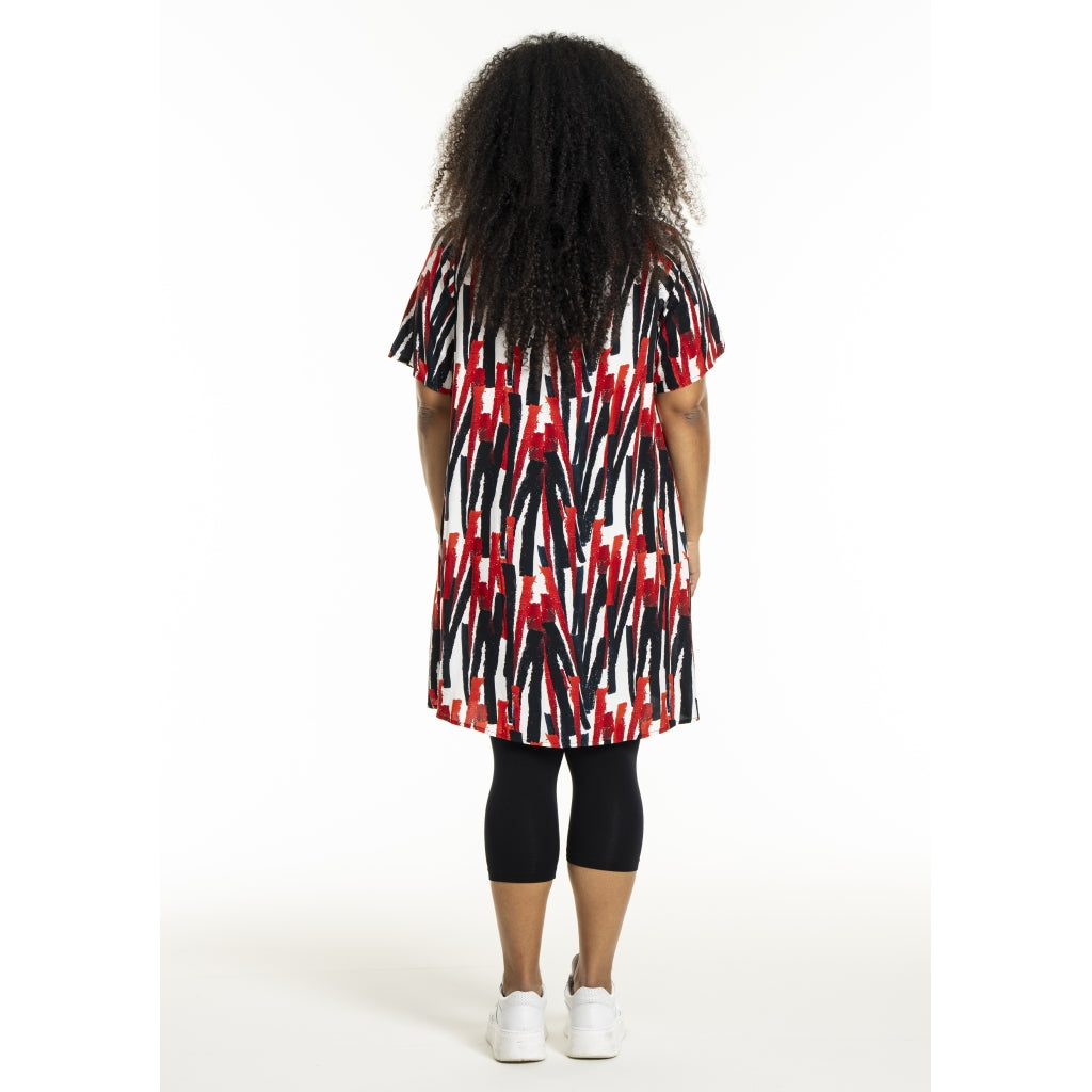 Studio SBirgitte Dress Dress White with red stripes