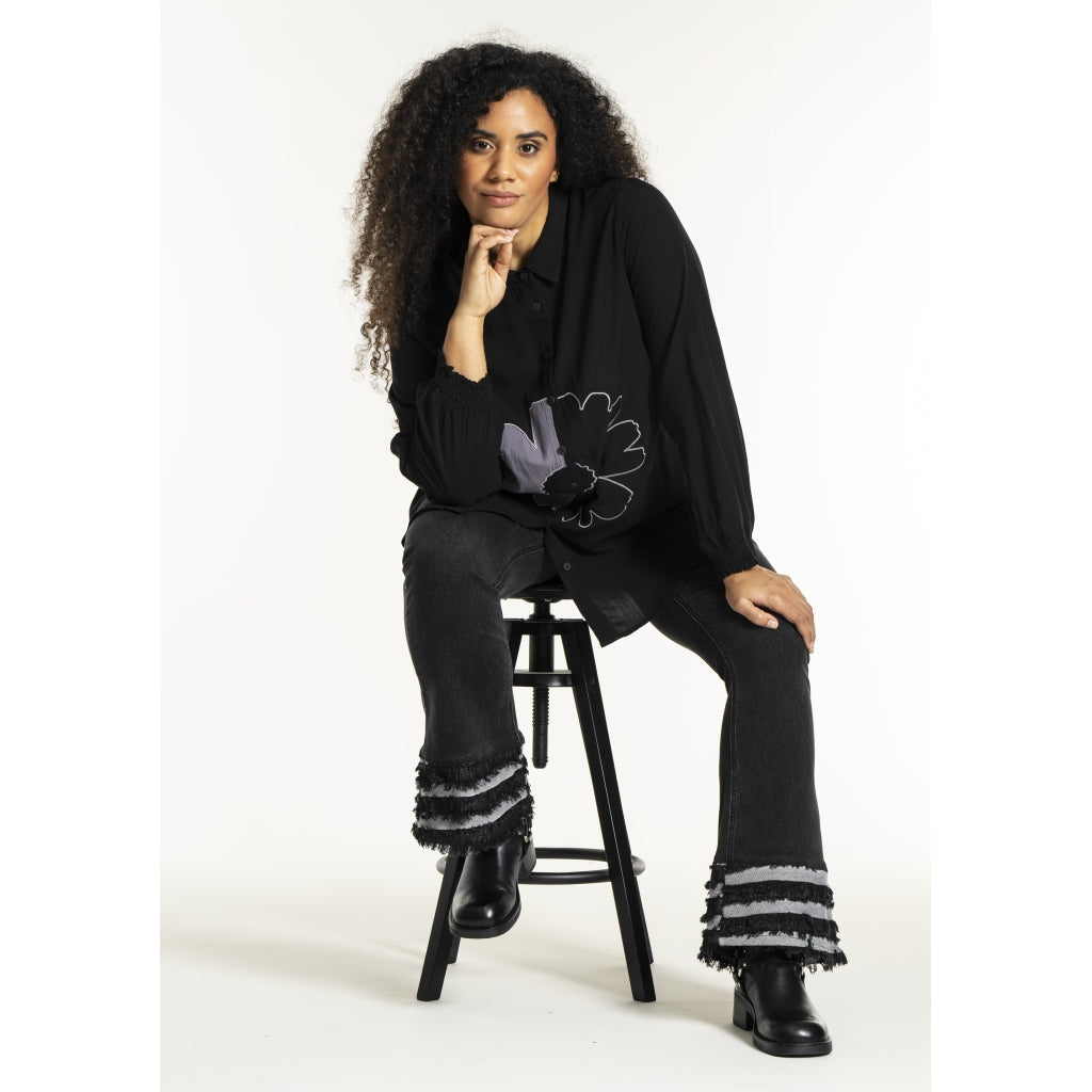 Studio SBitta Shirt + deco Shirt Black