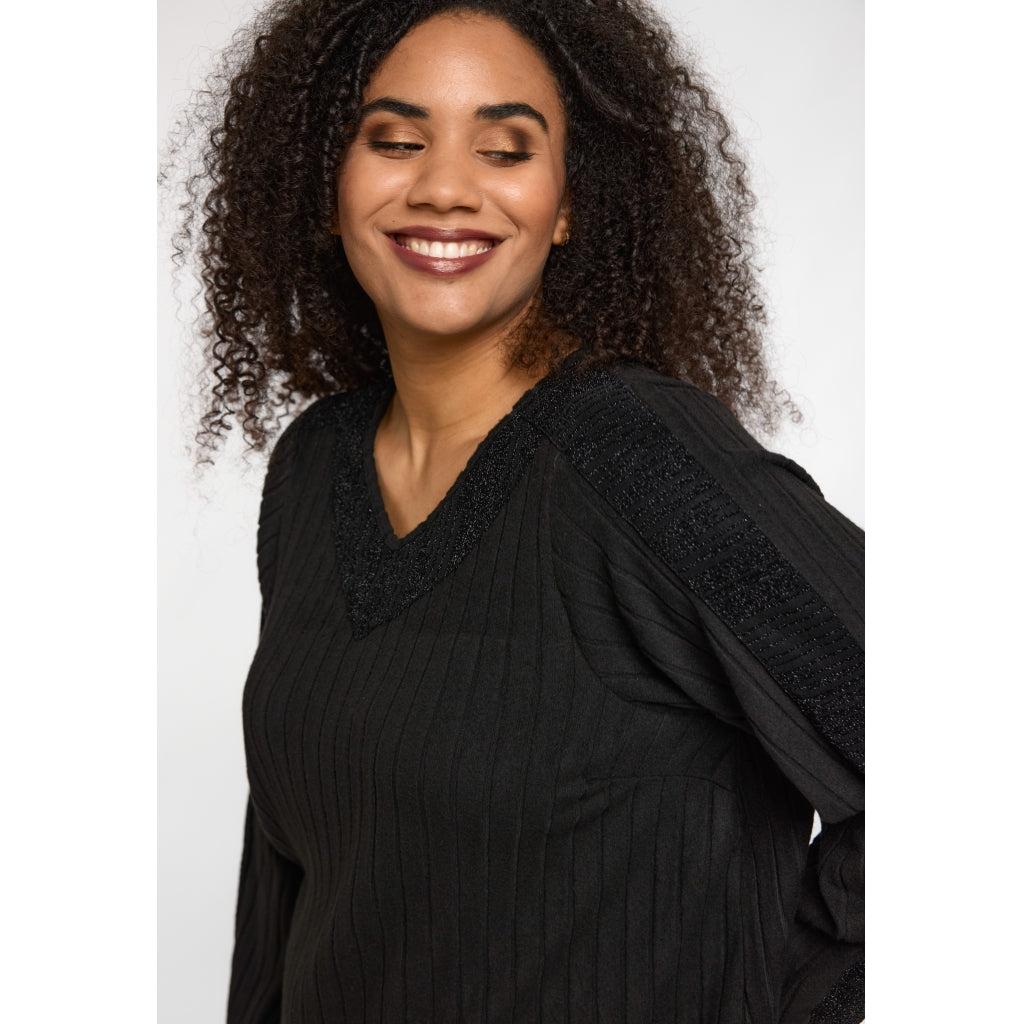 Studio SErna Blouse Blouse Black/Black