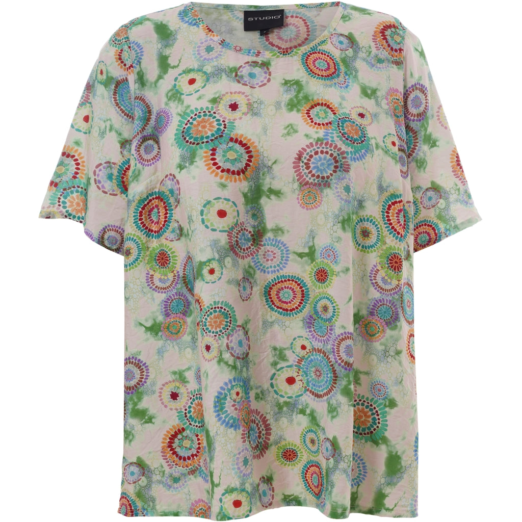 Studio SEsther Blouse Blouse Circle green mix