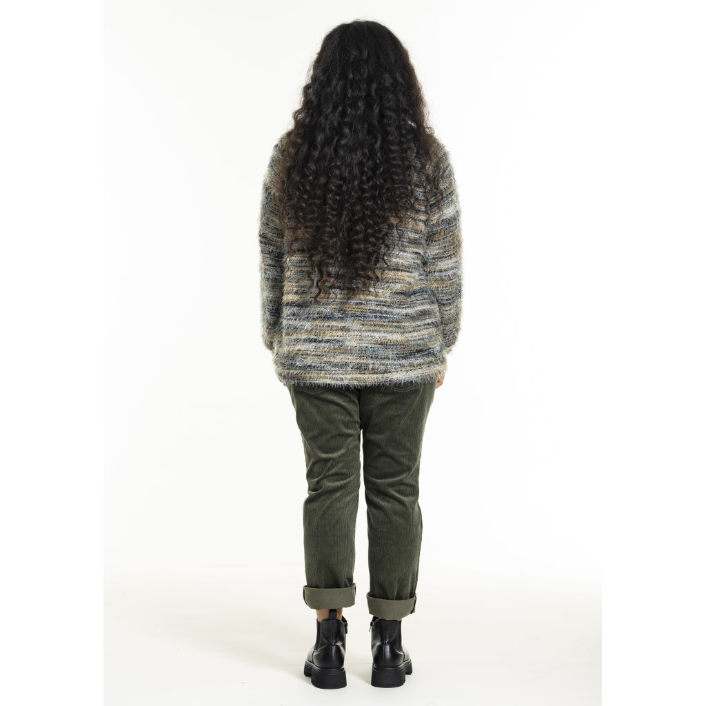 Studio SGinette Knit Sweater Blouse Green