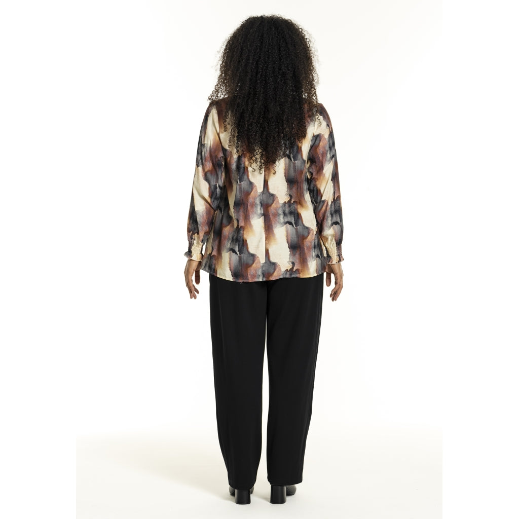 Studio SIngred Blouse Blouse Black offwhite clouds