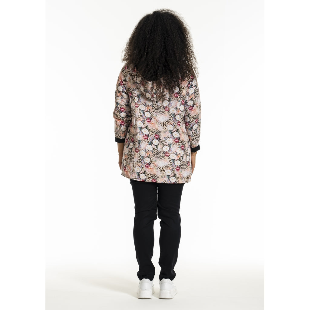 Studio SJessica turn around Jacket Jacket Black/leo flowers