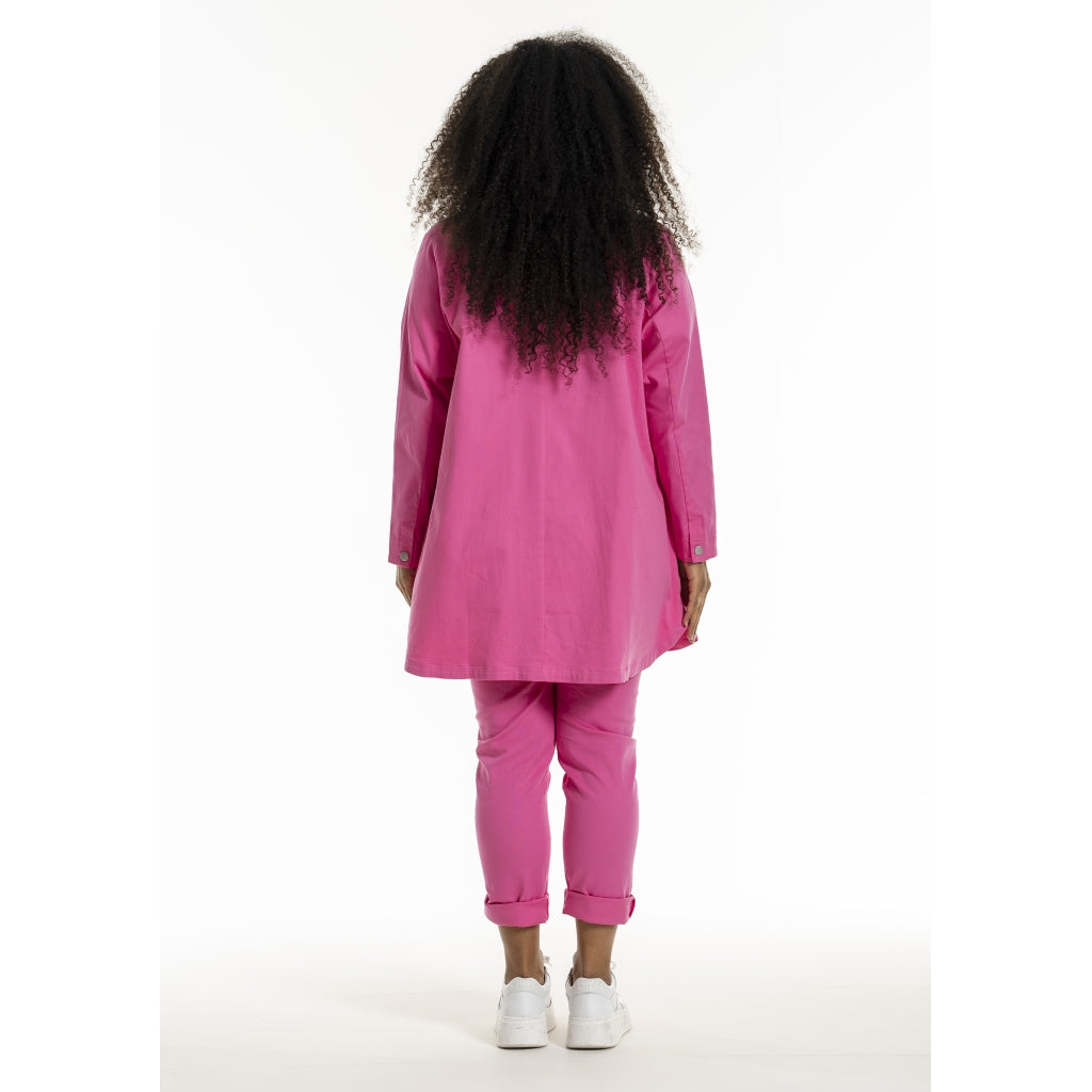 Studio SJessy long worker jacket without in broidery Jacket Pink