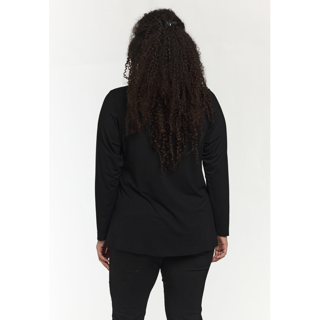 Studio SMella Blouse Blouse Black with white