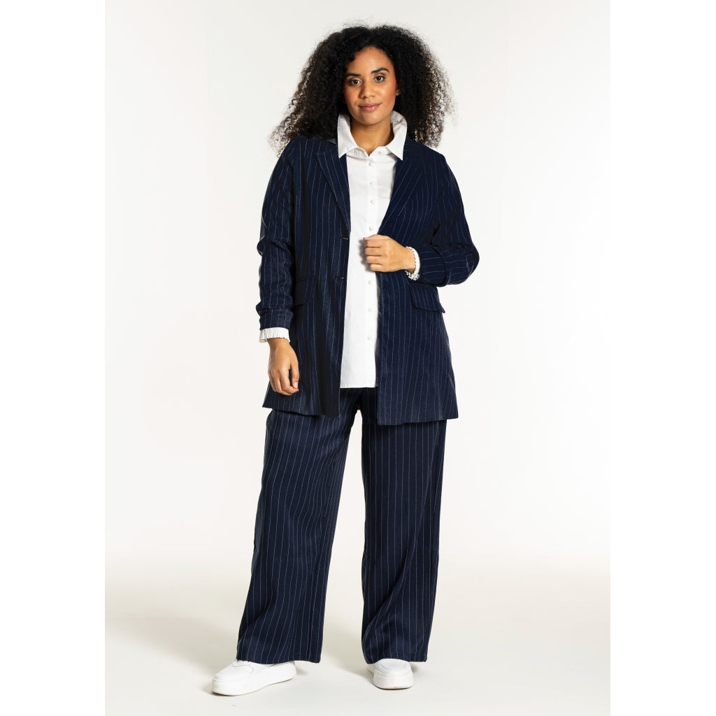 Studio SNyah business jacket Jacket Blue-white pinstripe