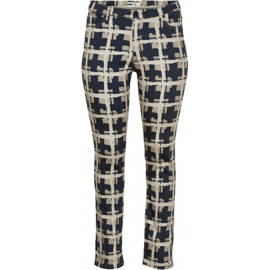 Studio Pants Pants Printed Check