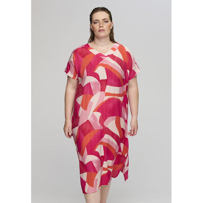Studio SAgnes dress Dress Orange pink mix