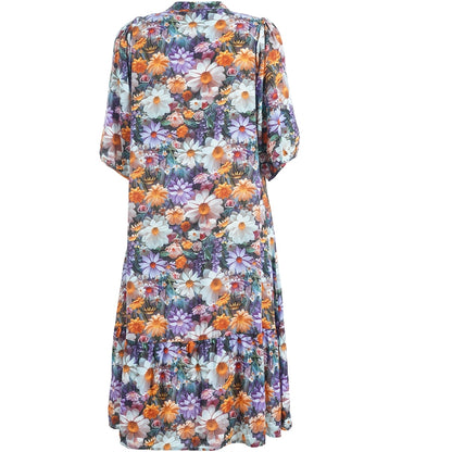 Studio SAgnethe Dress Dress Purple orange flowers