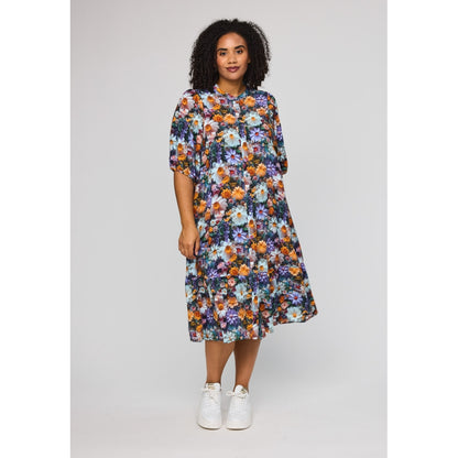 Studio SAgnethe Dress Dress Purple orange flowers