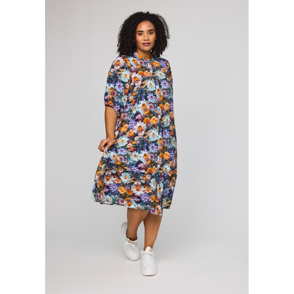 Studio SAgnethe Dress Dress Purple orange flowers