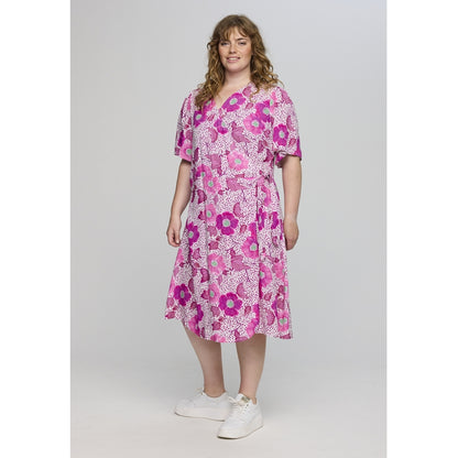 Studio SAlba Dress Dress White with pink flowers