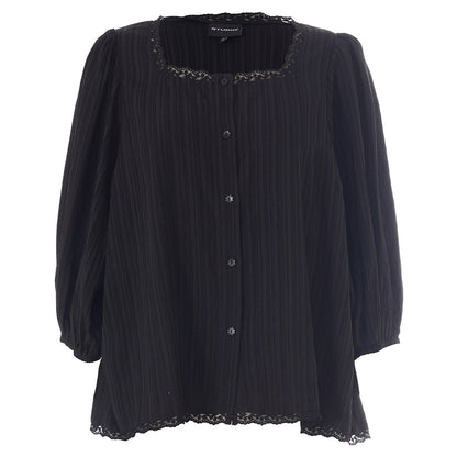 Studio SAntonia cardigan blouse Cardigan blouse Black