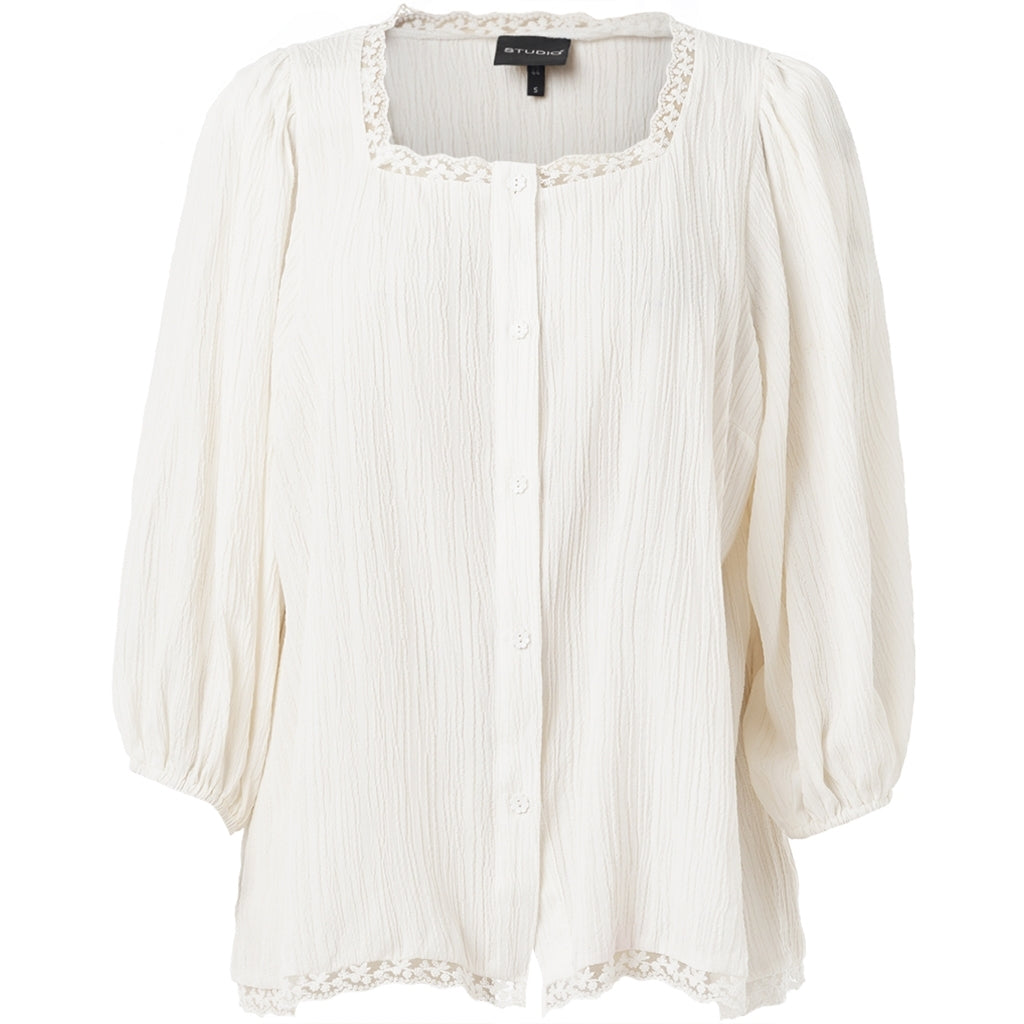 Studio SAntonia cardigan blouse Cardigan blouse White