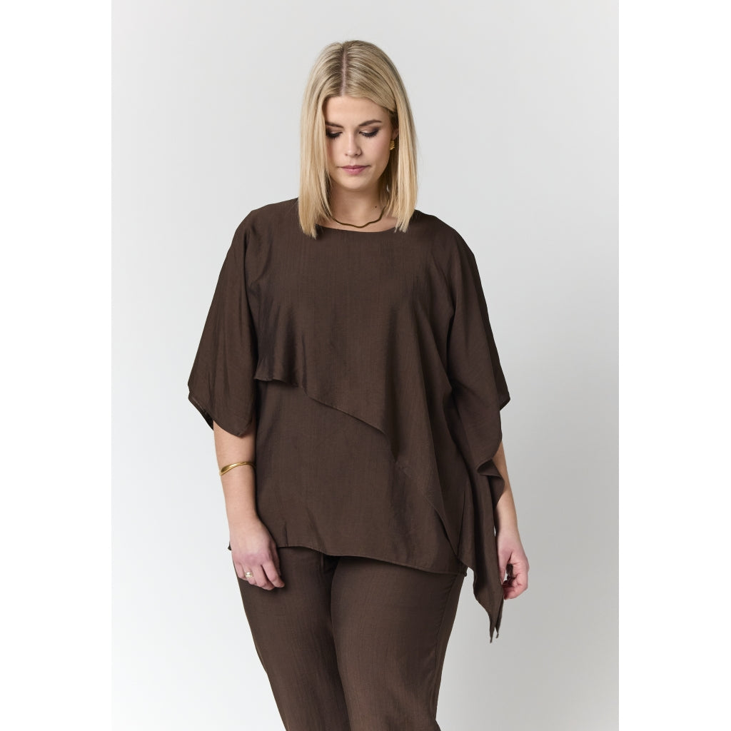 Studio SAthena Blouse Blouse Brown