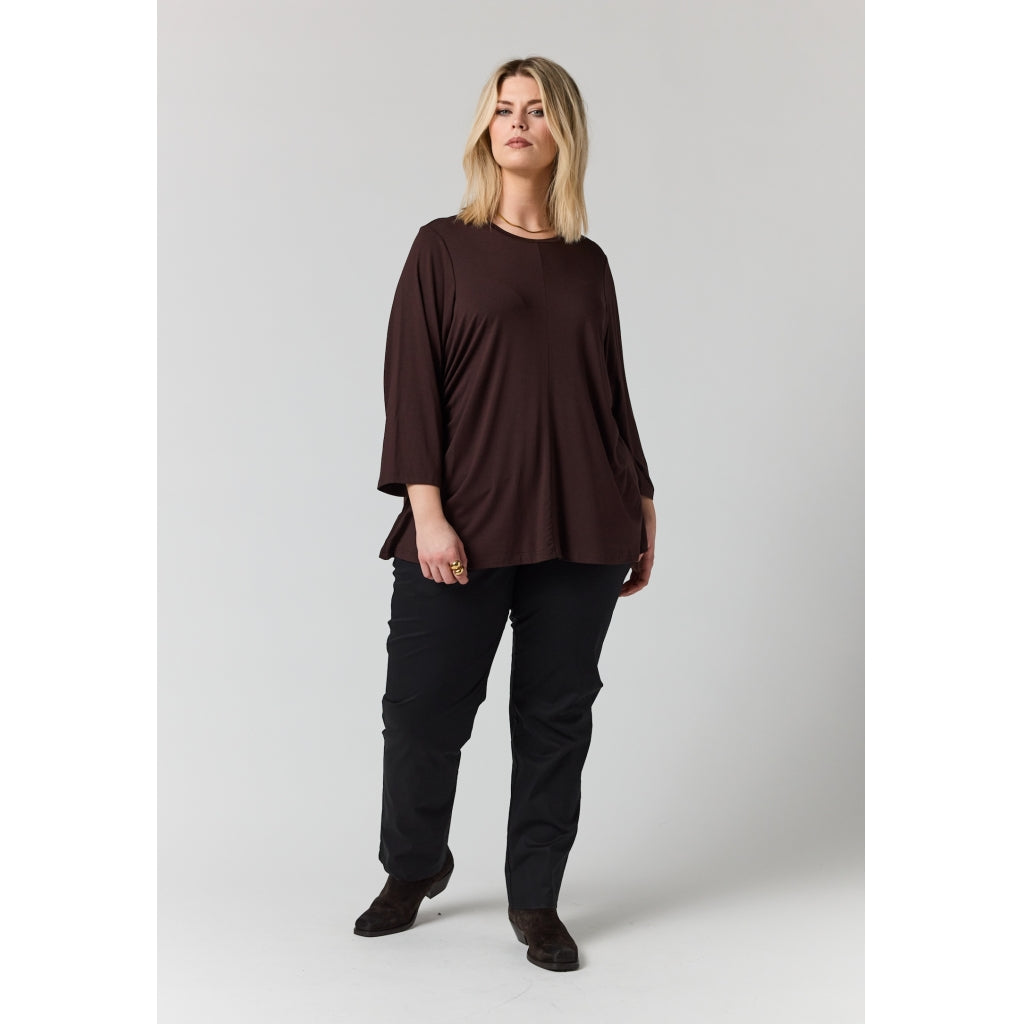 Studio SAvelina Blouse Blouse Brown