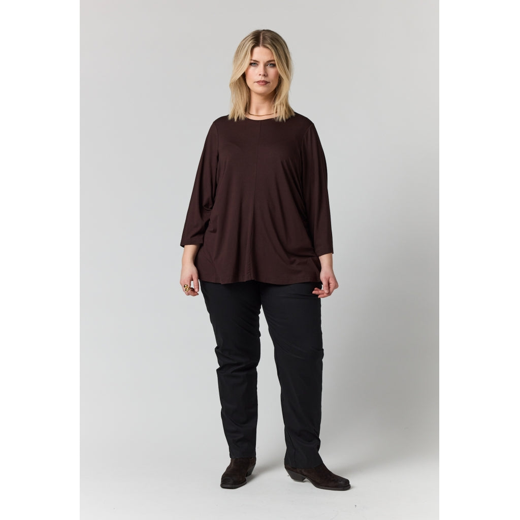 Studio SAvelina Blouse Blouse Brown