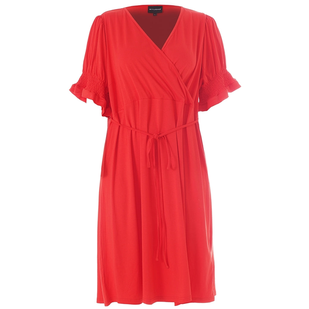 Studio SBeatrice wrap dress Dress Red