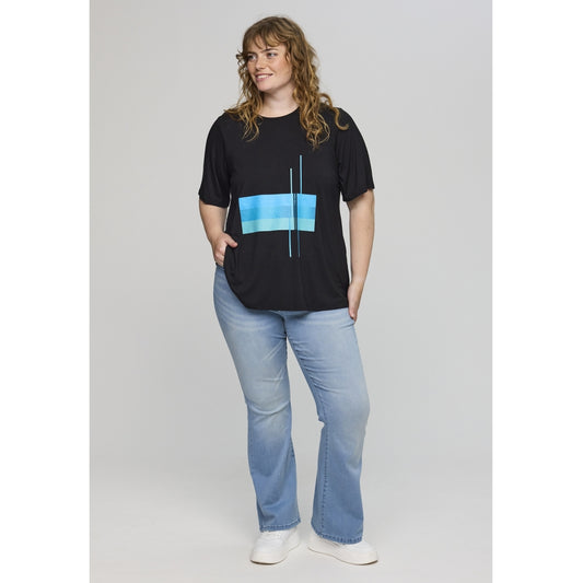 Studio SBella T-Shirt with print T-Shirt Black