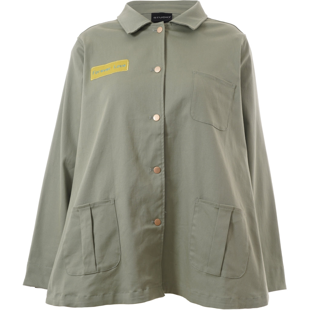 Studio SBett Worker Jacket Jacket Dusty Green