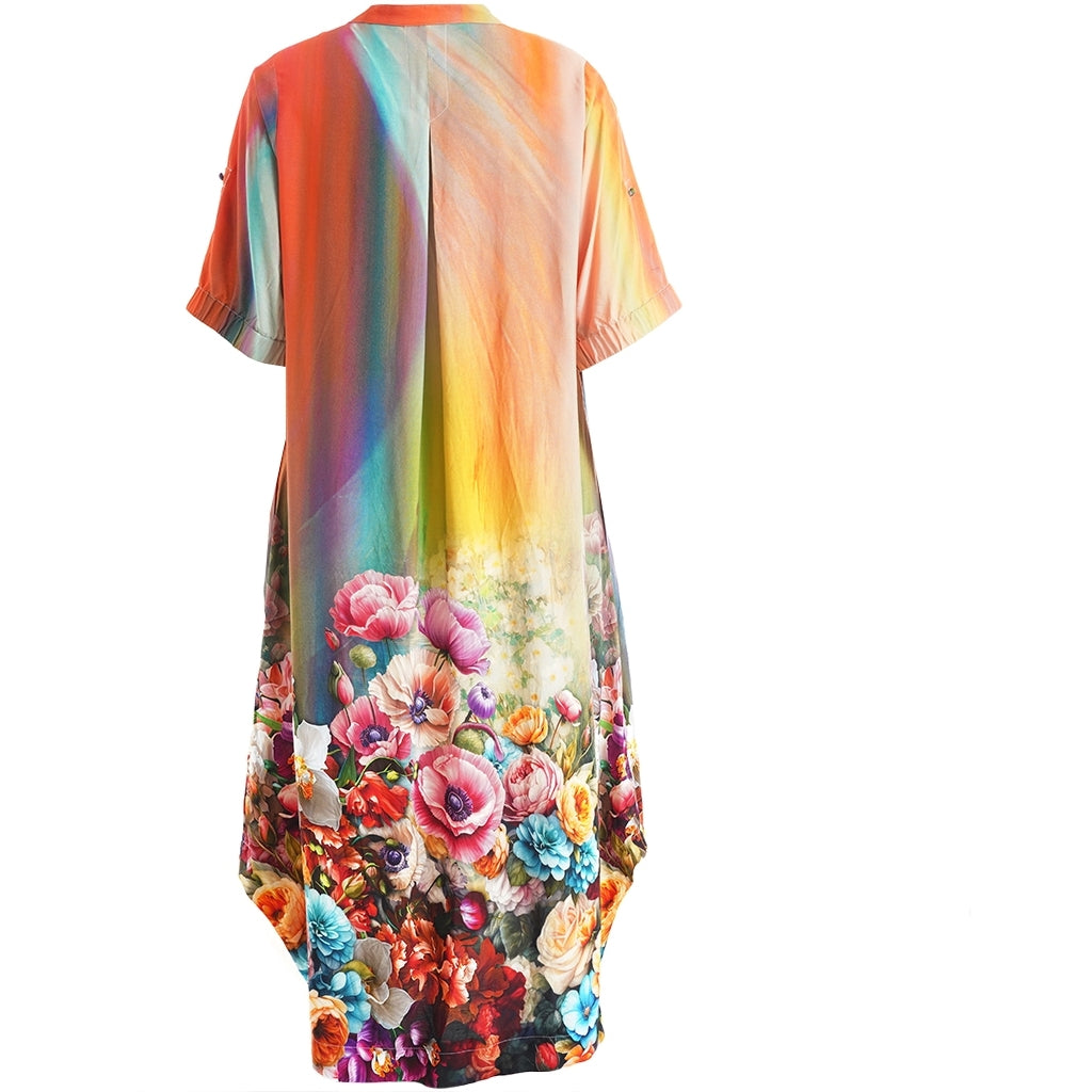 Studio SBidiana Long Dress Long Dress Multi color print