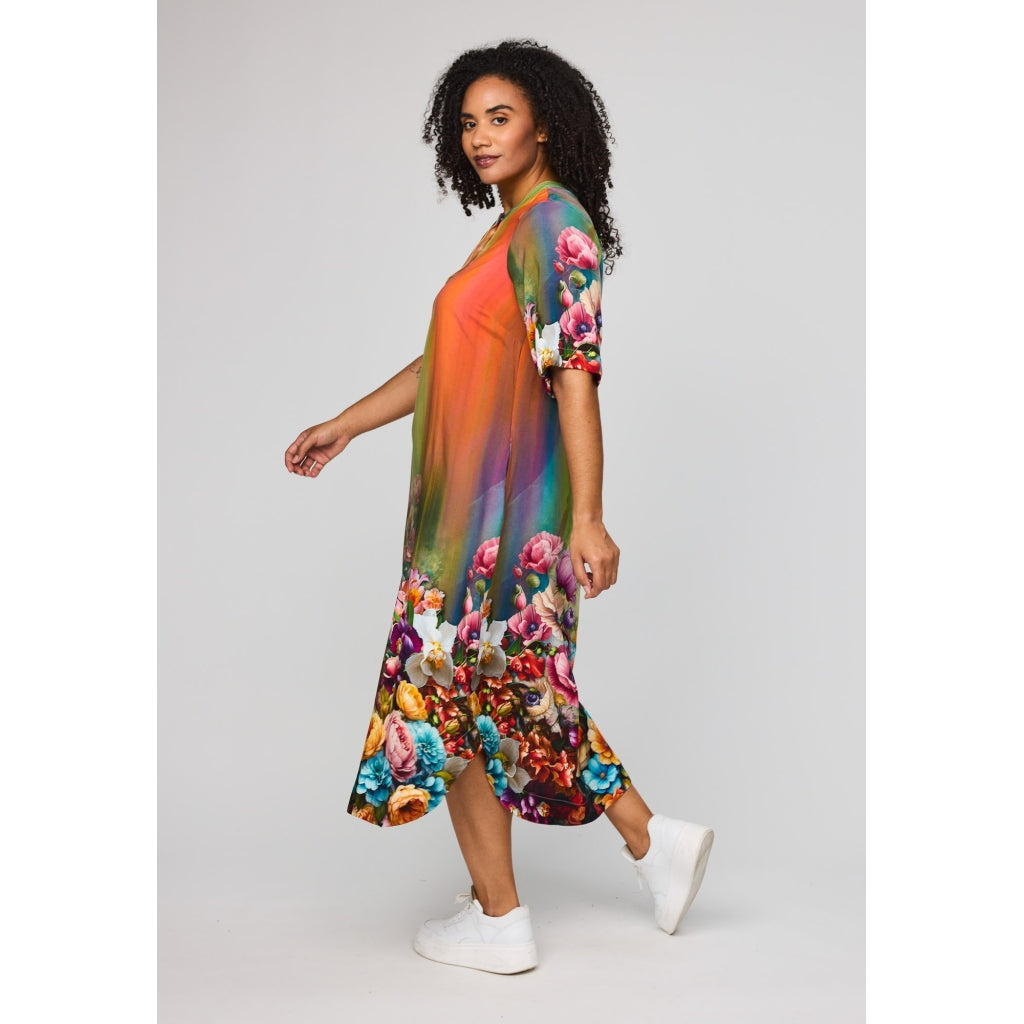 Studio SBidiana Long Dress Long Dress Multi color print