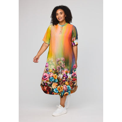 Studio SBidiana Long Dress Long Dress Multi color print