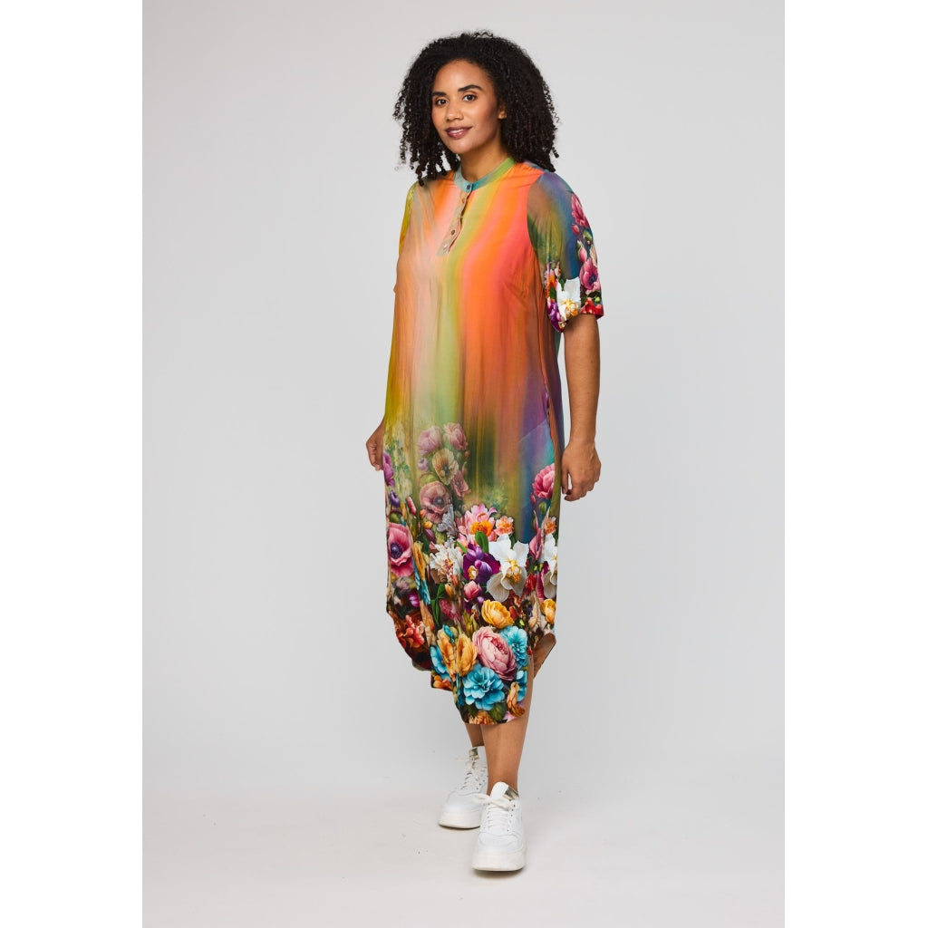 Studio SBidiana Long Dress Long Dress Multi color print
