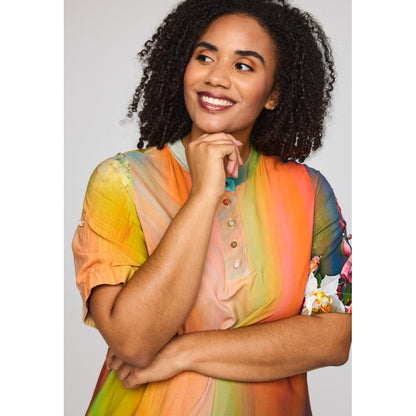 Studio SBidiana Long Dress Long Dress Multi color print