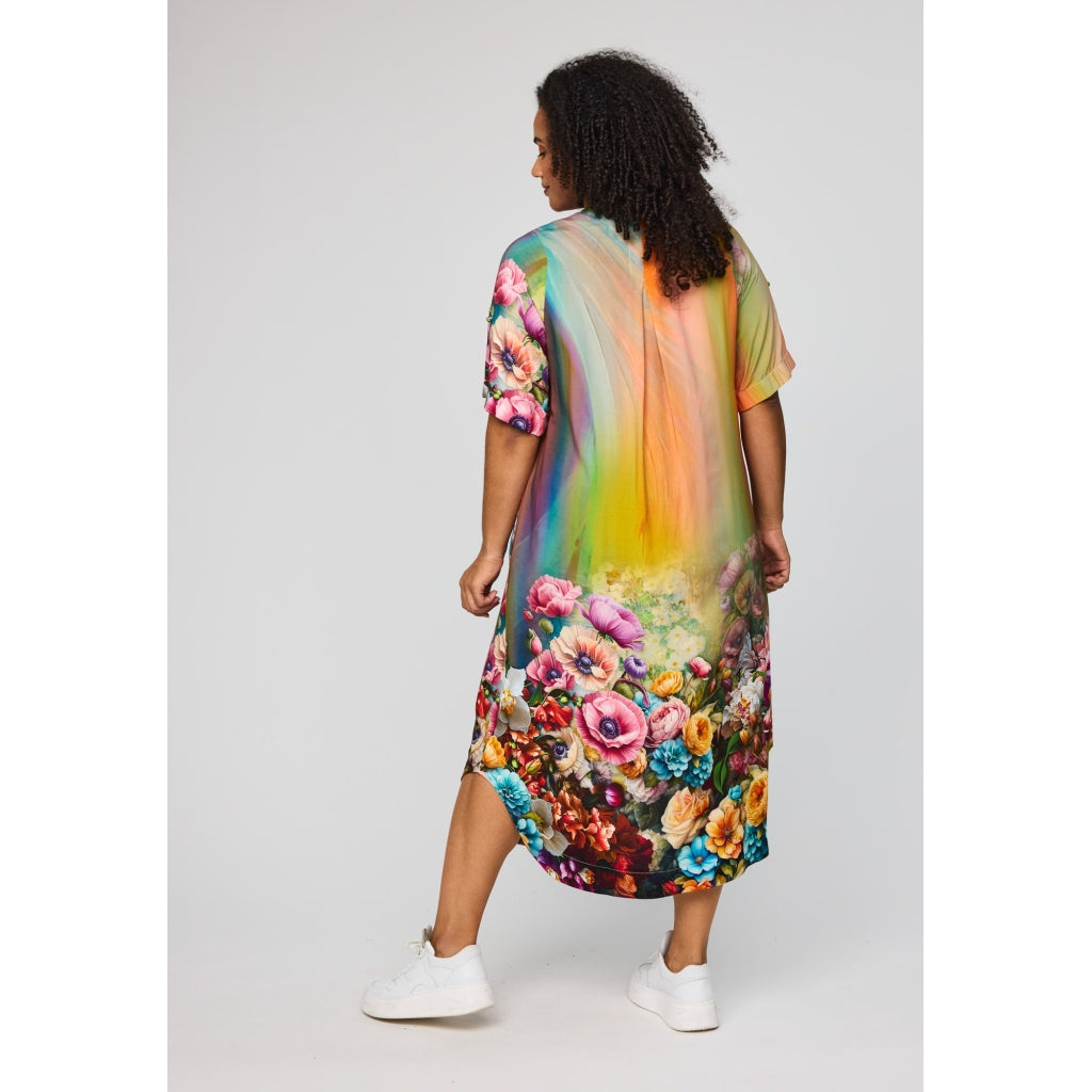 Studio SBidiana Long Dress Long Dress Multi color print