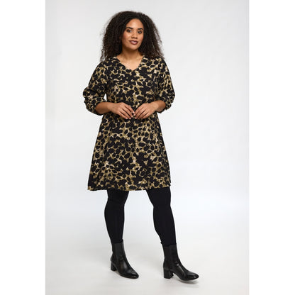 Studio SBirgitte Dress Dress Black with green clouds