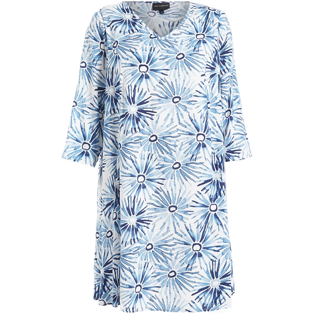 Studio SBirgitte Dress Dress White/blue flower