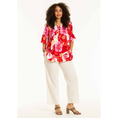 Studio SBirret Wide Trousers Trousers Off-White