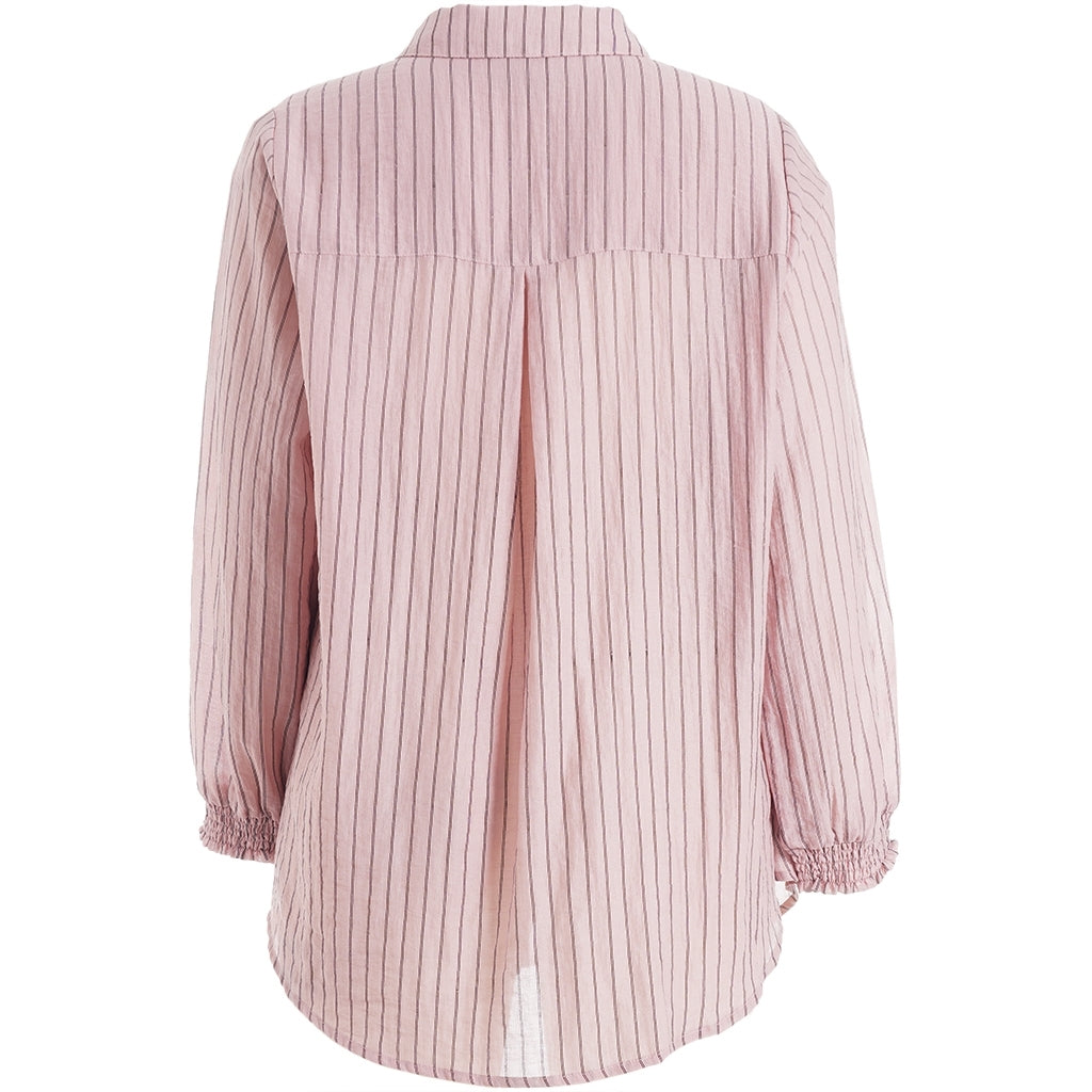 Studio SBitta Shirt Shirt Rose with black stripe