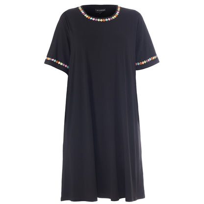 Studio SBlair Dress Dress Black with small flowers all colors
