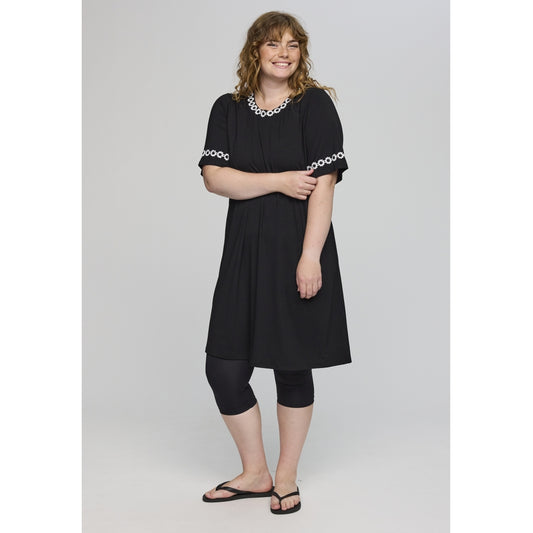 Studio SBlair Dress Dress black with white flowers