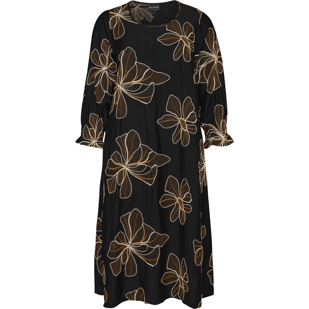 Studio SBodil Dress Dress Black with flower