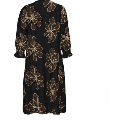Studio SBodil Dress Dress Black with flower