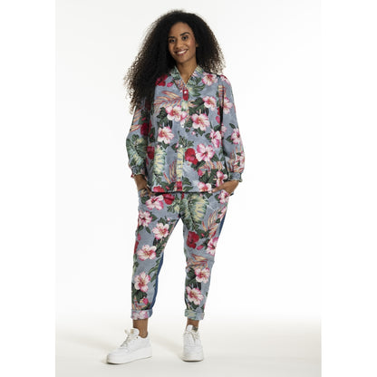Studio SBonni Shirt Shirt Stripe with flower print