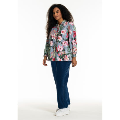 Studio SBonni Shirt Shirt Stripe with flower print