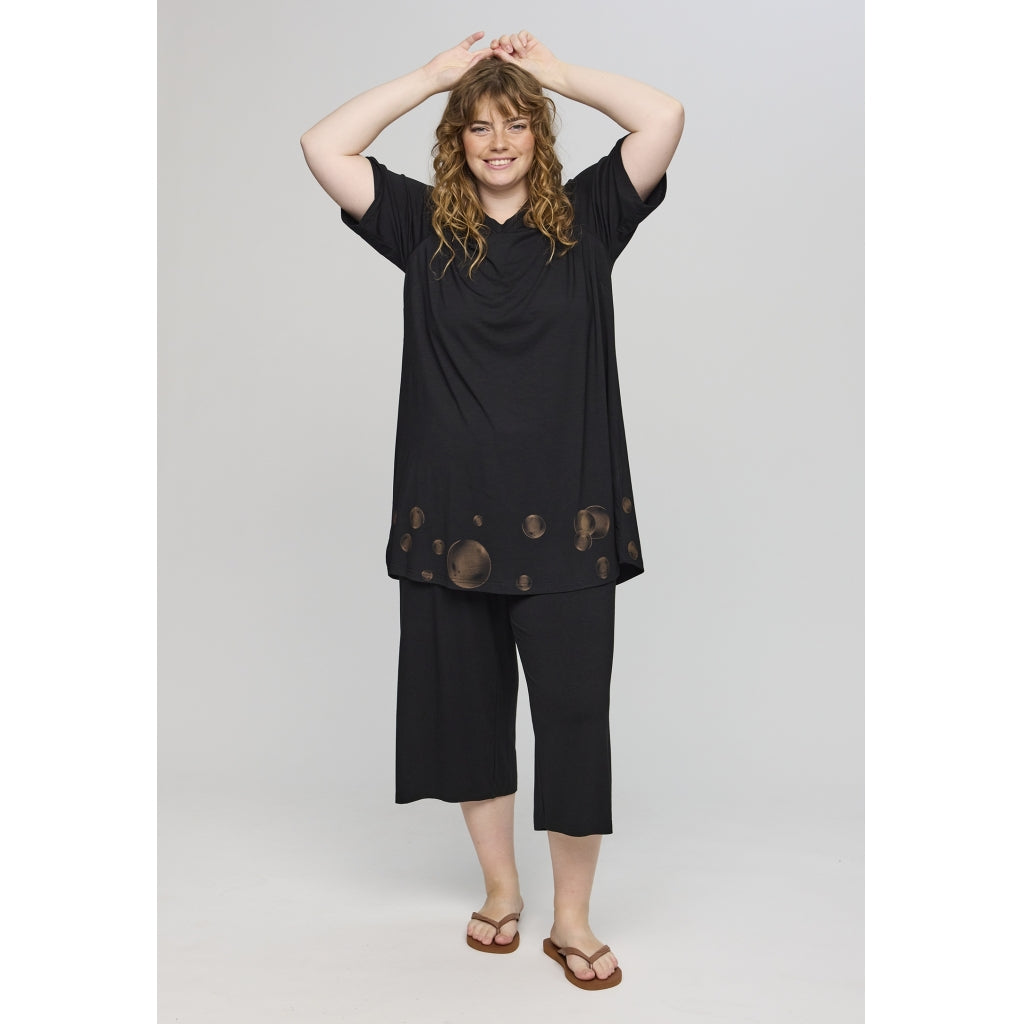 Studio SBritha tunic with print Tunic Black