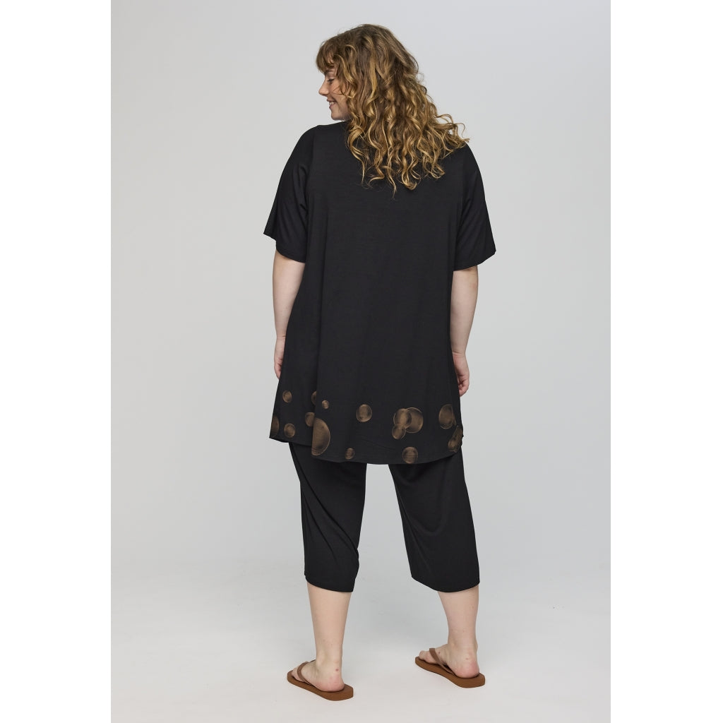 Studio SBritha tunic with print Tunic Black